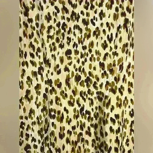 Bloomingdale’s Silk Sleeveless Animal Print Dress Size 12 - Picture 7 of 12